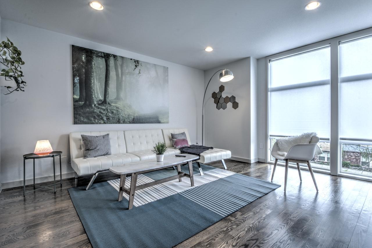 Central Modern Home With Rooftop سياتل المظهر الخارجي الصورة